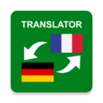 Logo of French - German Translator android Application 