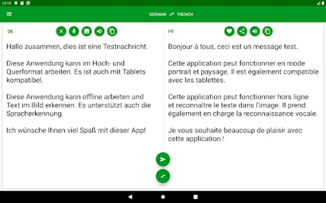 French - German Translator android App screenshot 0