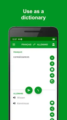 French - German Translator android App screenshot 2