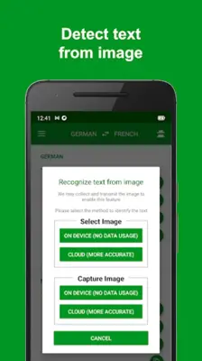 French - German Translator android App screenshot 3